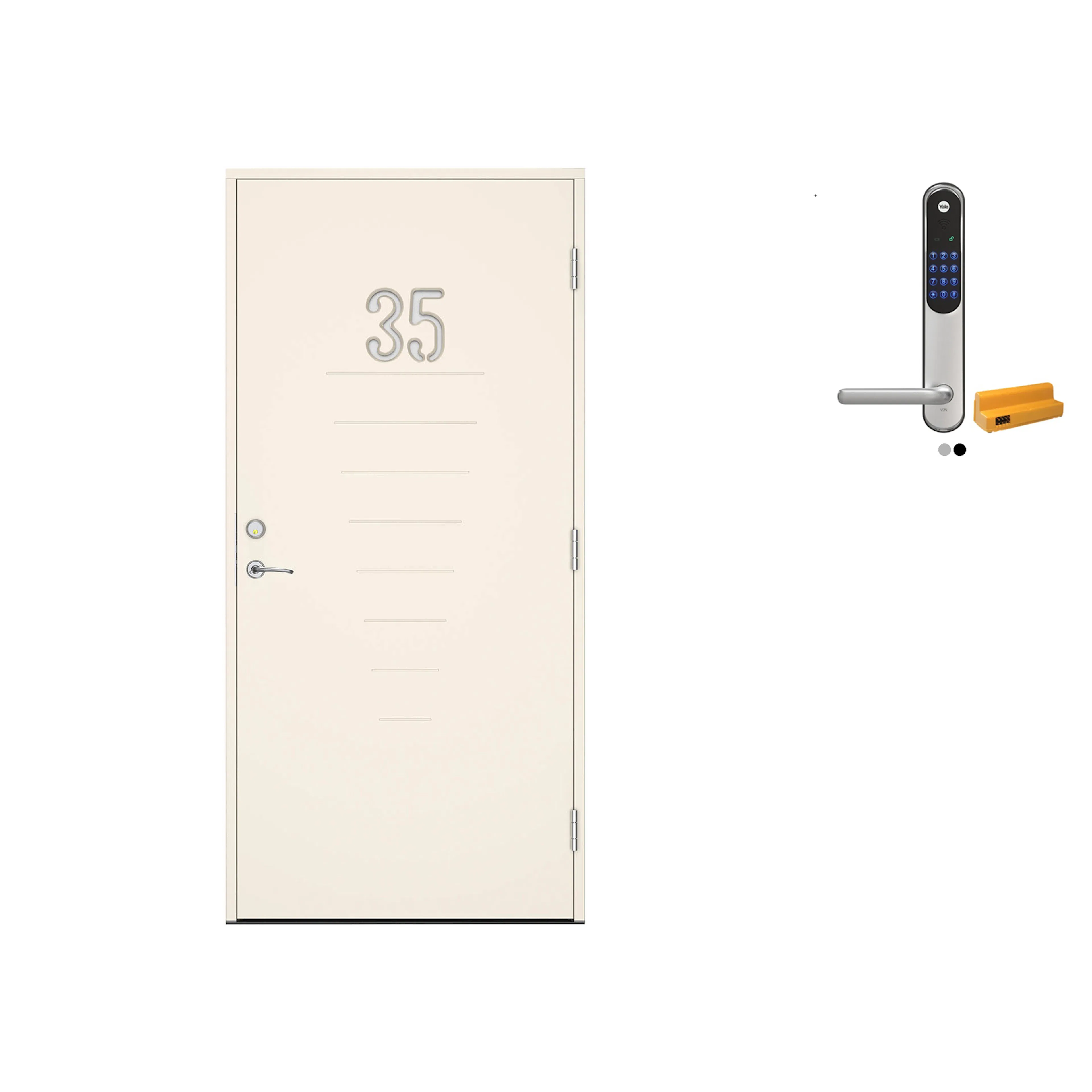 S-0502-Y, Hvit