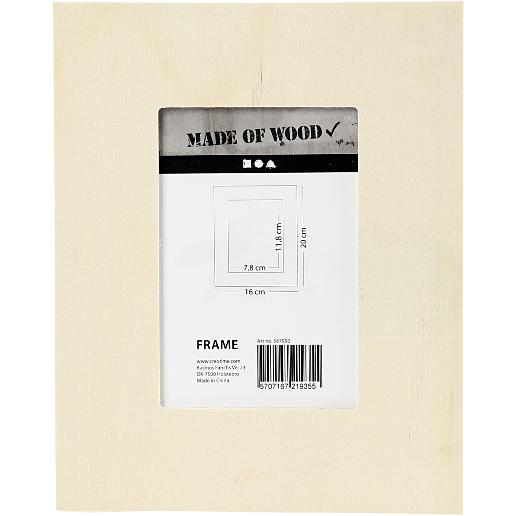 Ramme Creativ Company Str 20x16 cm 1 stk