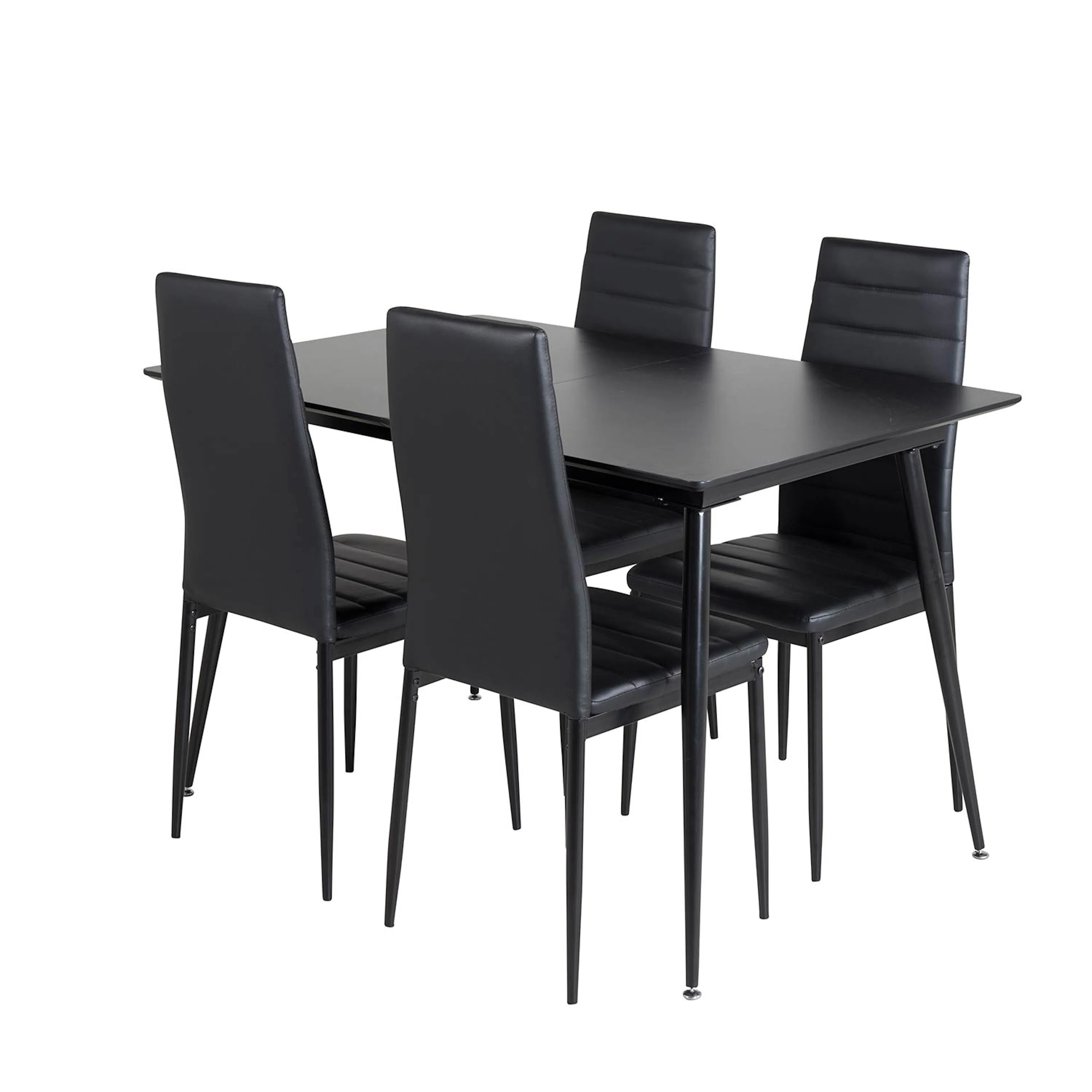 Spisegruppe Venture Home Silvia med Innleggsplate og 4 Sly Stoler