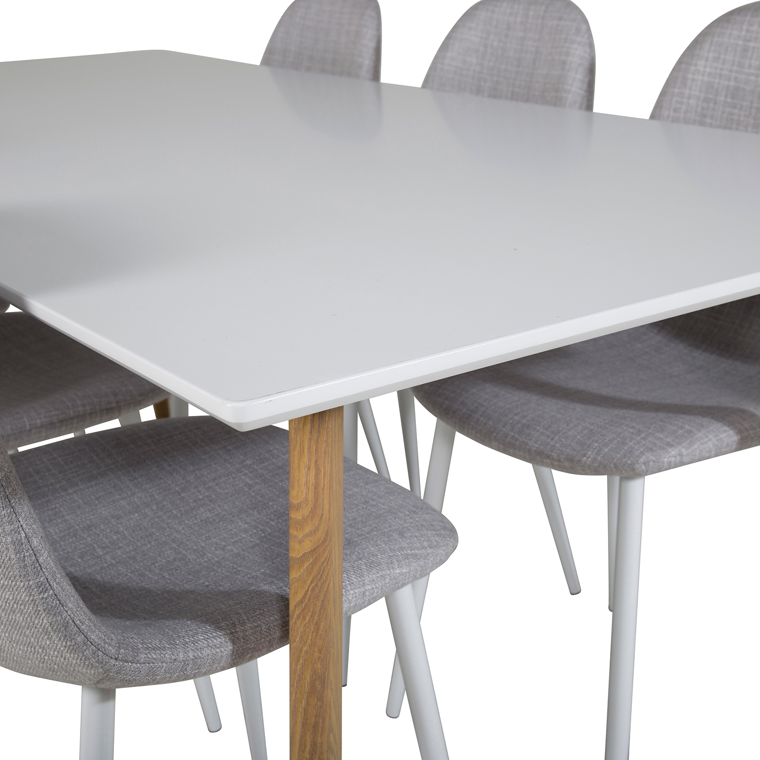 Spisegruppe Venture Home Pobbie 180 med 6 Stoler Polyester