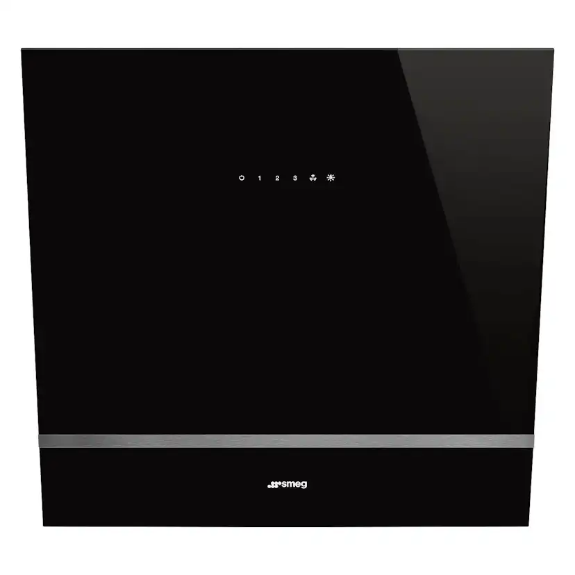 Smeg Väggmonterad Köksfläkt Universal KV26N Sort, 60 cm
