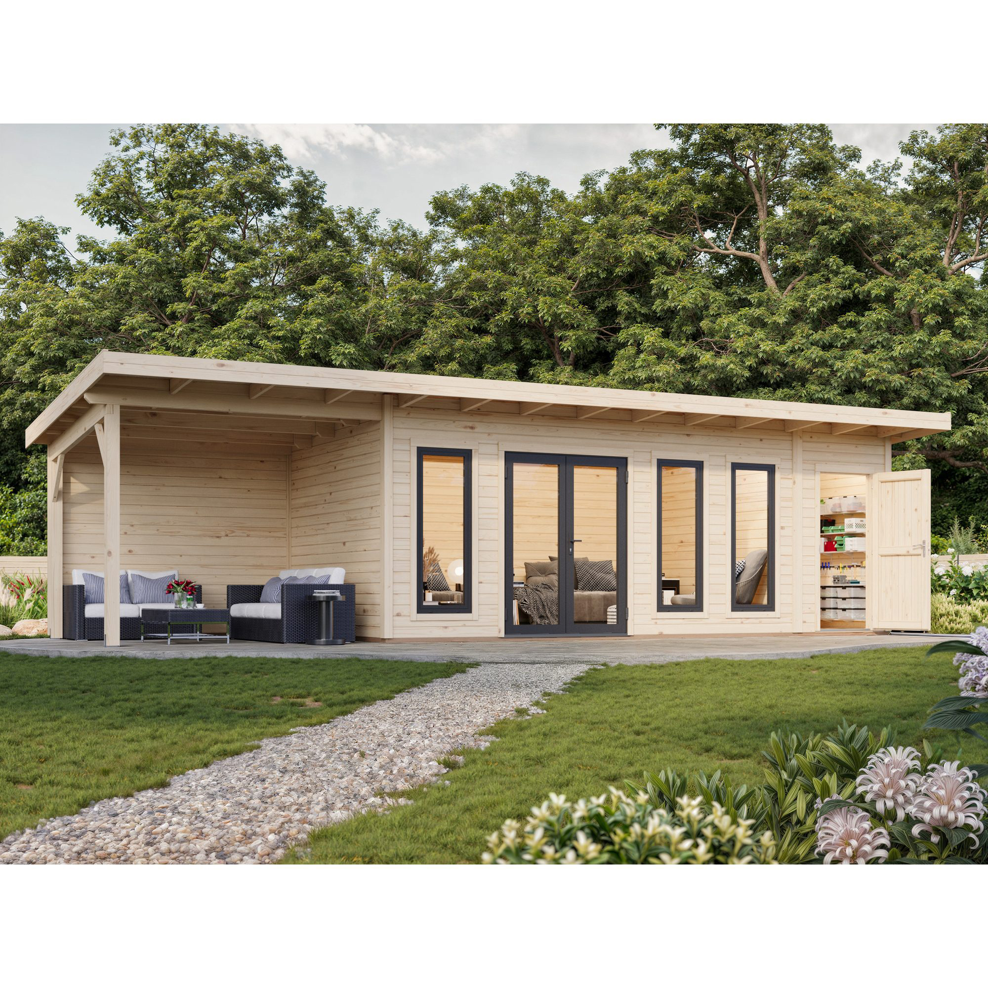 Hagestue Palmako Aurelia 28,4 m² (inv. 27,1 m²)