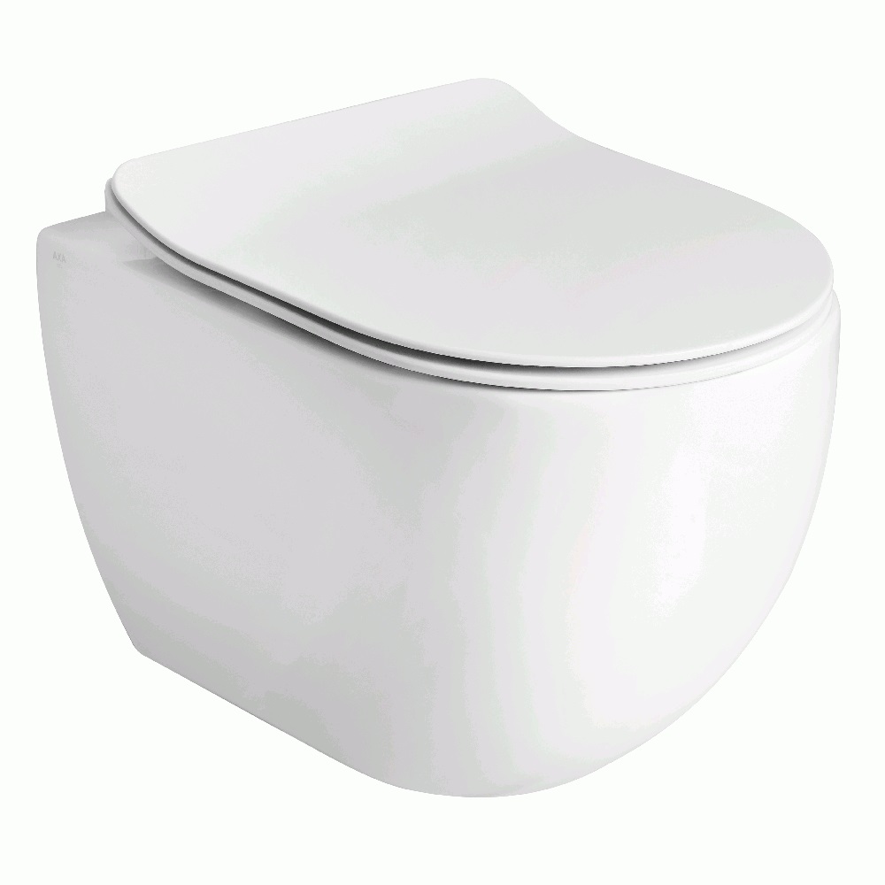 Vegghengt Toalett Lavabo Glomp Mini Rimless