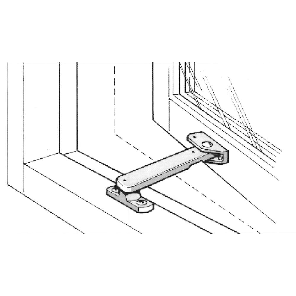 Værbeslag ASSA ABLOY Fix 93