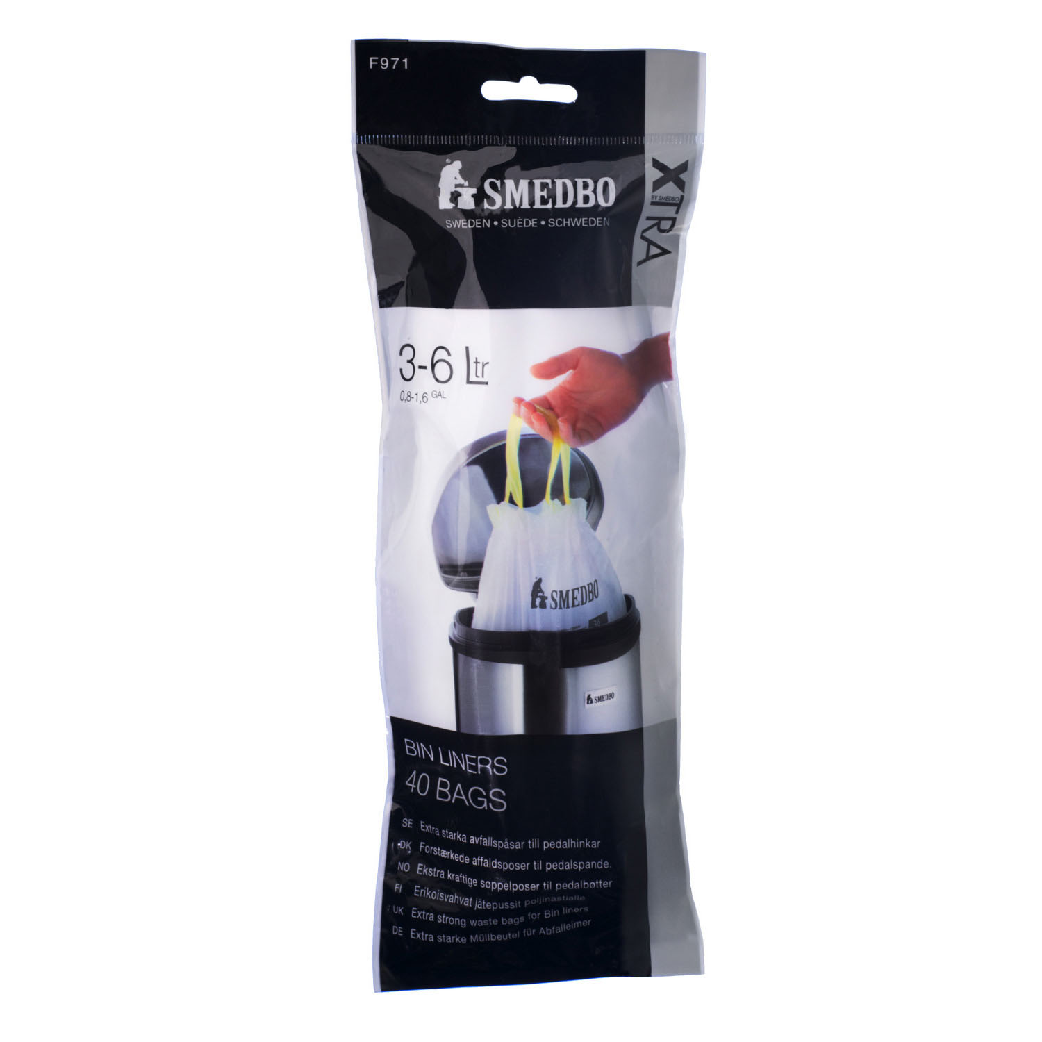 Poser Smedbo F971 til Pedalbøtte 3-6 Liter