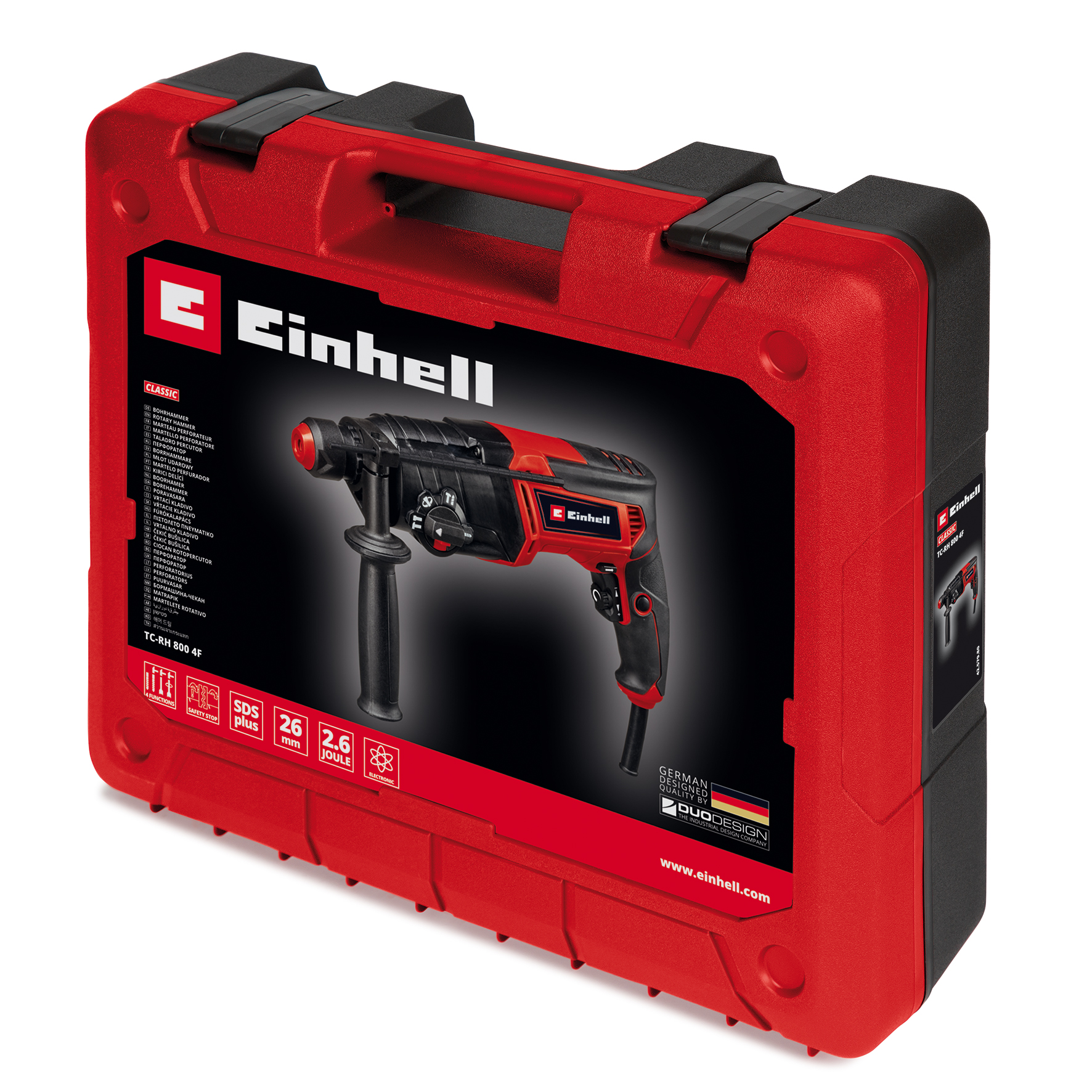 Roterende Borhammer Einhell TC-RH 800 4F