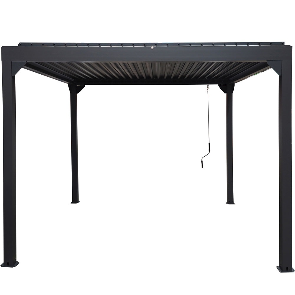 Pergola Metalcraft Åpningsbare Taklameller 3x3 m