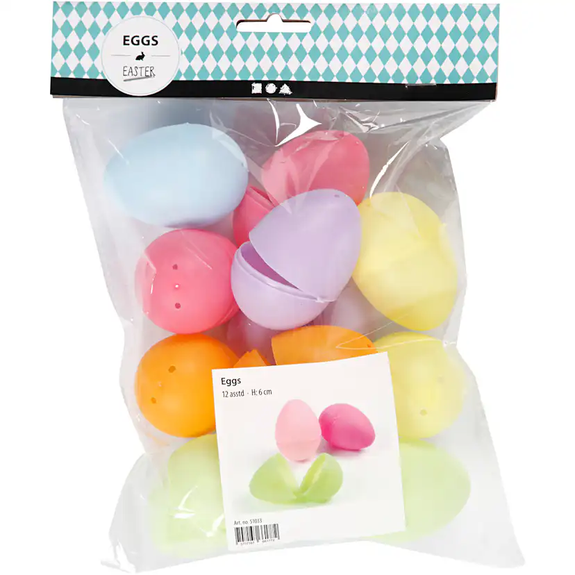 Egg Creativ Company Pastellfarger 12 stk/1 Pk