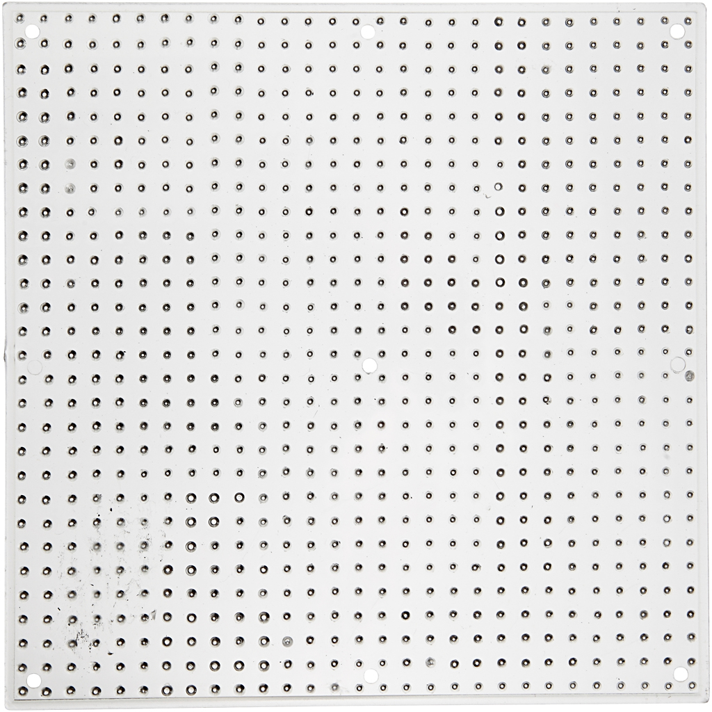 Perleplate Creativ Company Str 14,5x14,5 cm 10 St/1 Pk