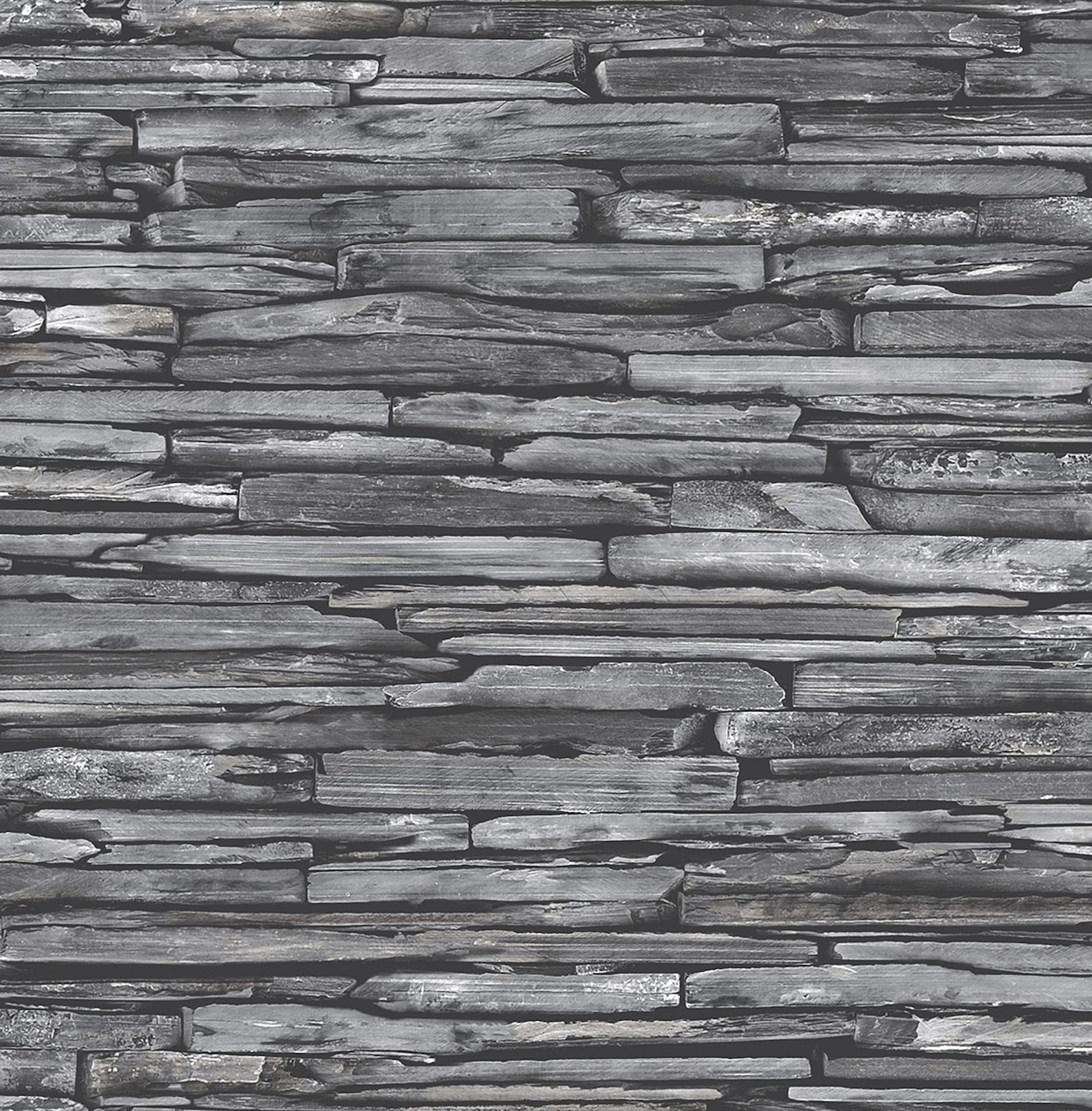 Tapet A Street Prints Stacked Slate FD22352