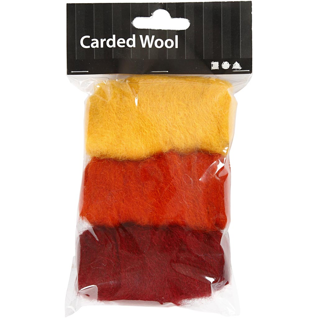 Kardet Ull Creativ Company 3x10 g/1 Pk
