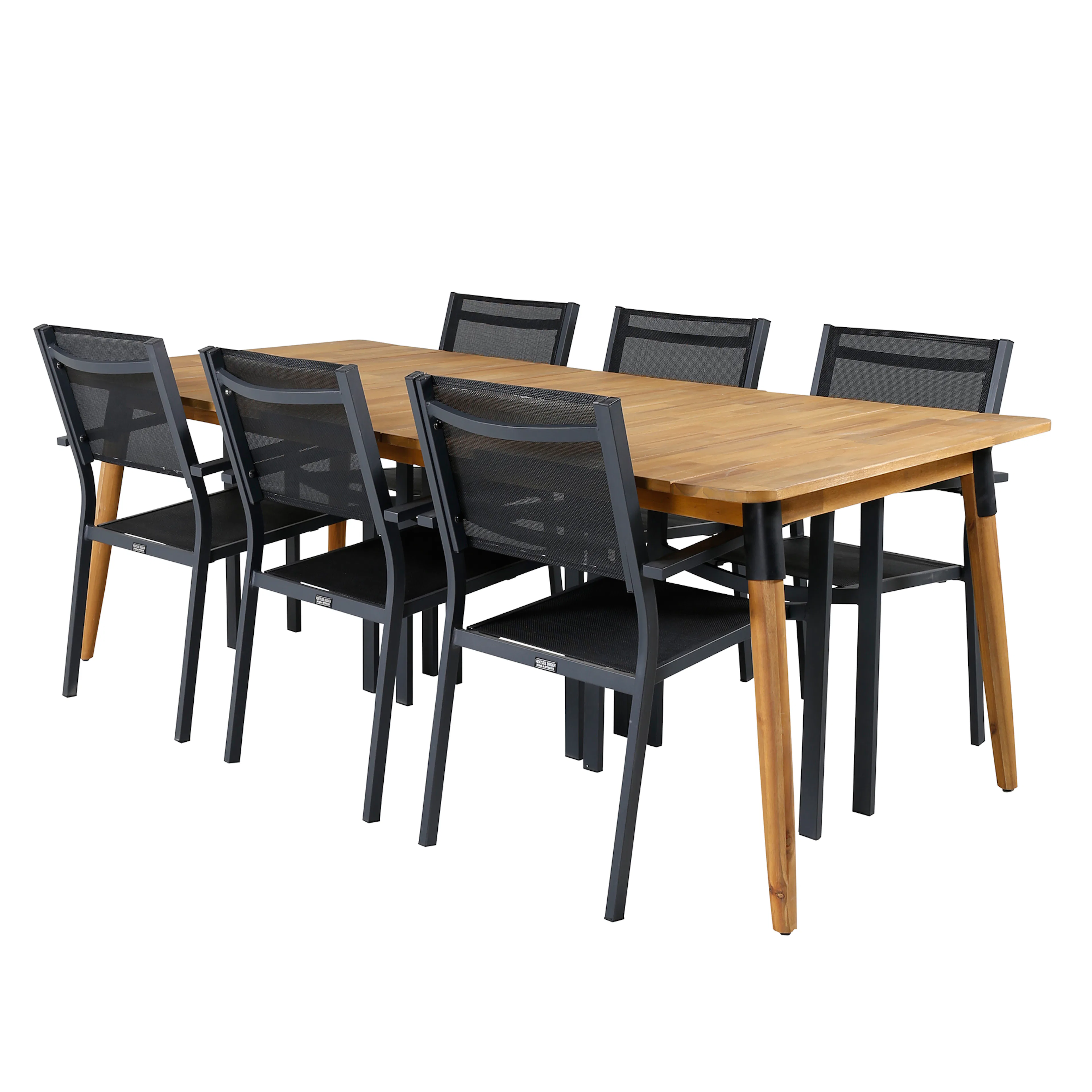 Spisegruppe Venture Home Julle med 6 Cubb Spisestoler