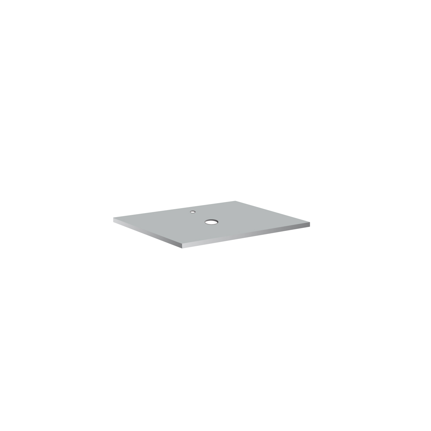 Benkeplate Hafa Sentrert Hull Messing Relish Suede