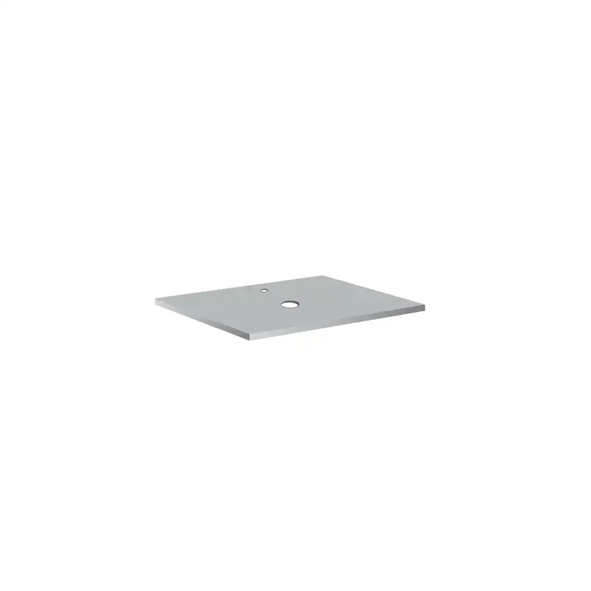 Benkeplate Hafa Sentrert Hull Messing Relish Suede