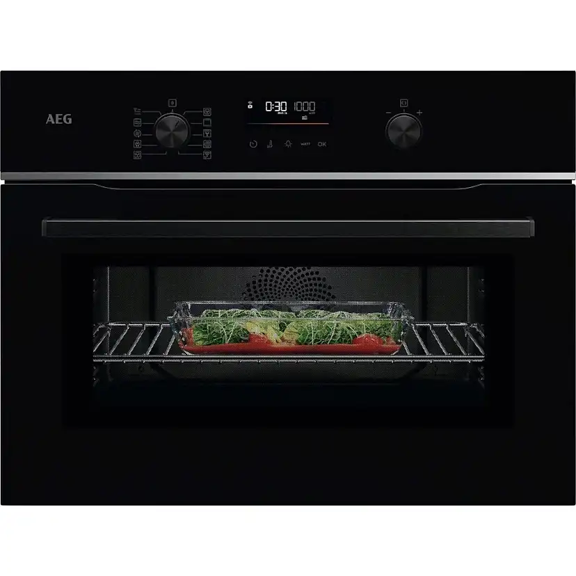 Innbyggingsovn AEG TK6NK501B CombiQuick® Sort med WiFi