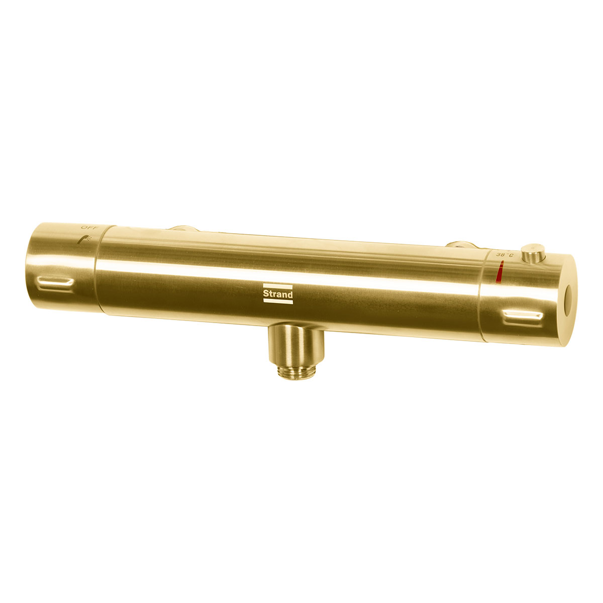 Takduschset Strand Stainless Titan