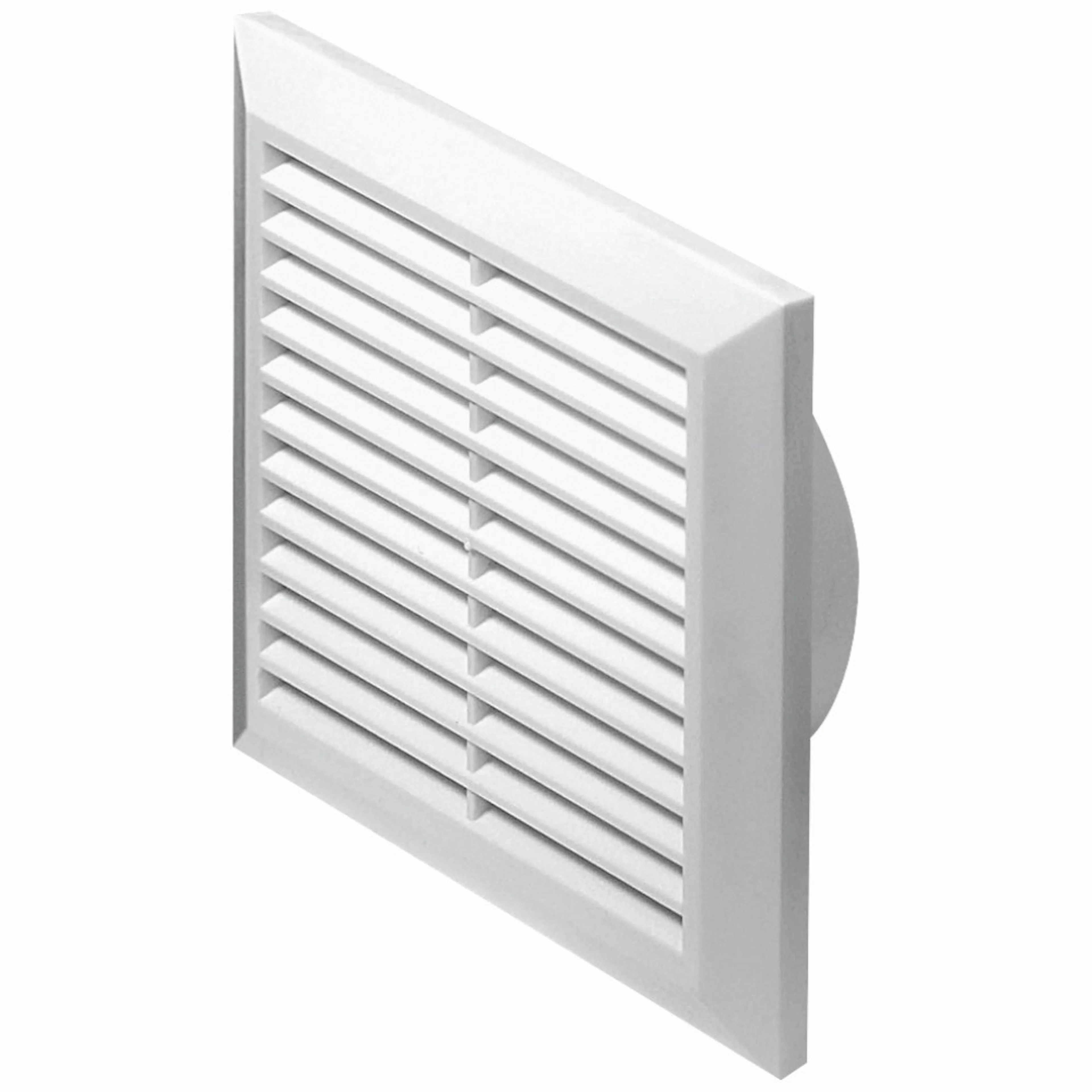 Ventilrist Malmbergs Firkantet 100 mm Hvit