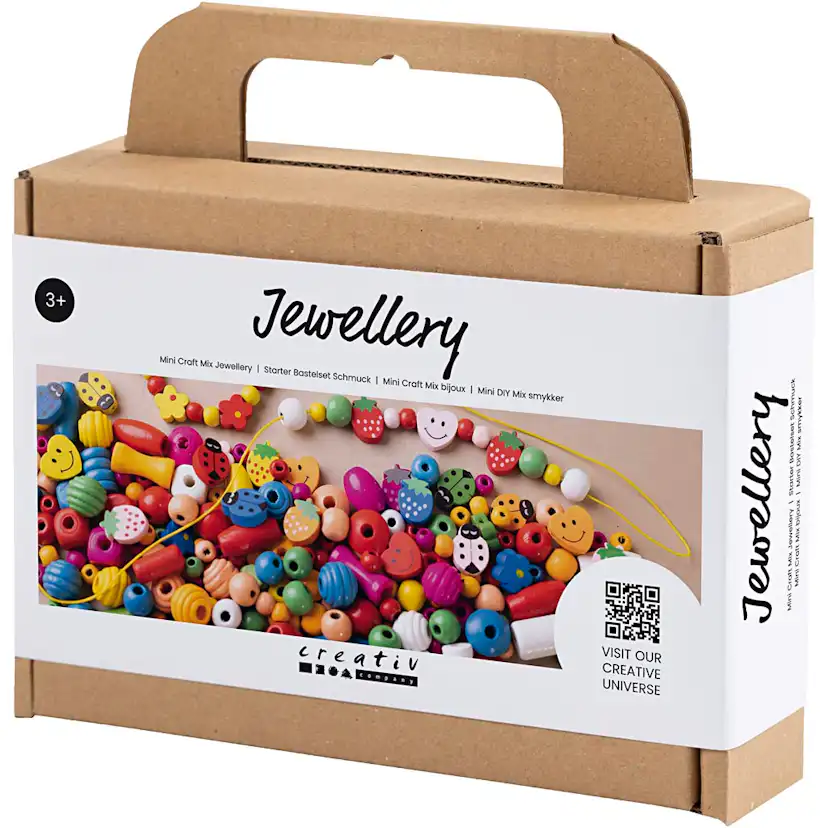 Smykker Creativ Company Mini DIY Mix Glade Farger