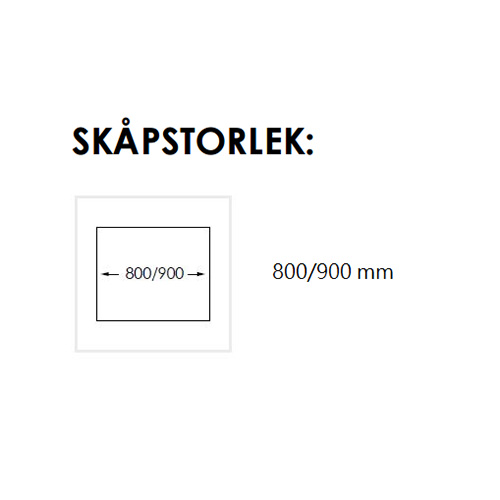 Kjøkkenvask Nordic Tech Radius 75 K X