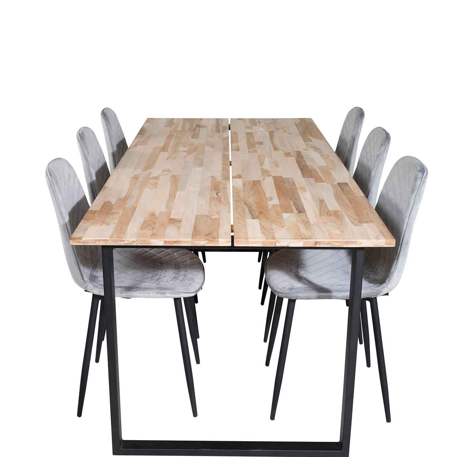 Spisegruppe Venture Home Cirebon med 6 Polar Stoler