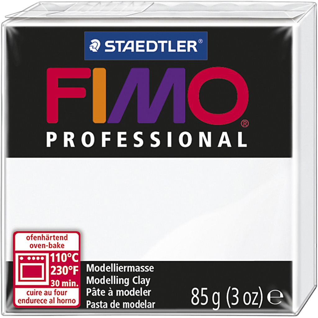 Modelleringsleire Creativ Company Fimo Professional 85 g/1 Pk
