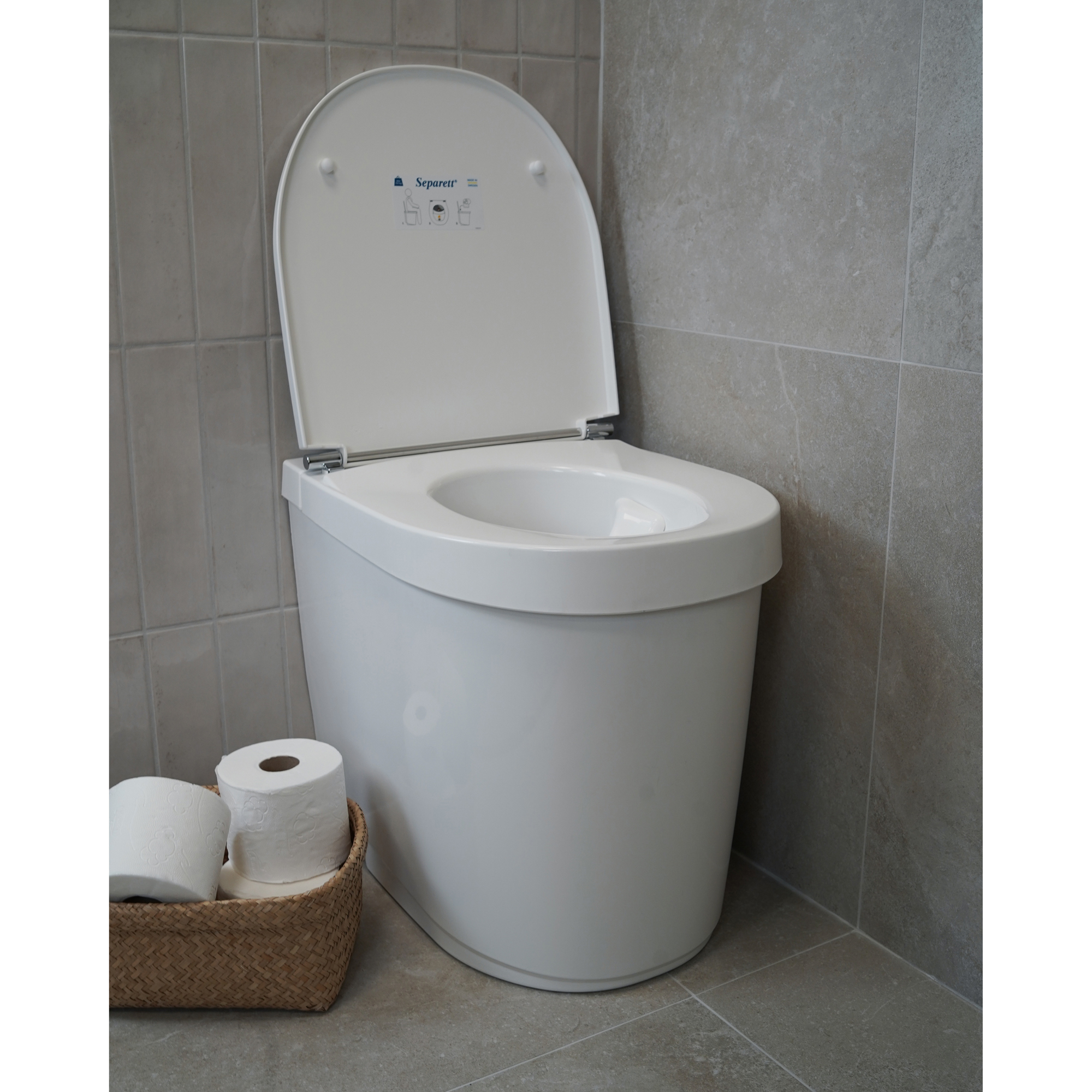Fritidstoalett Separett Tiny® urinseparerende toalett med urintank