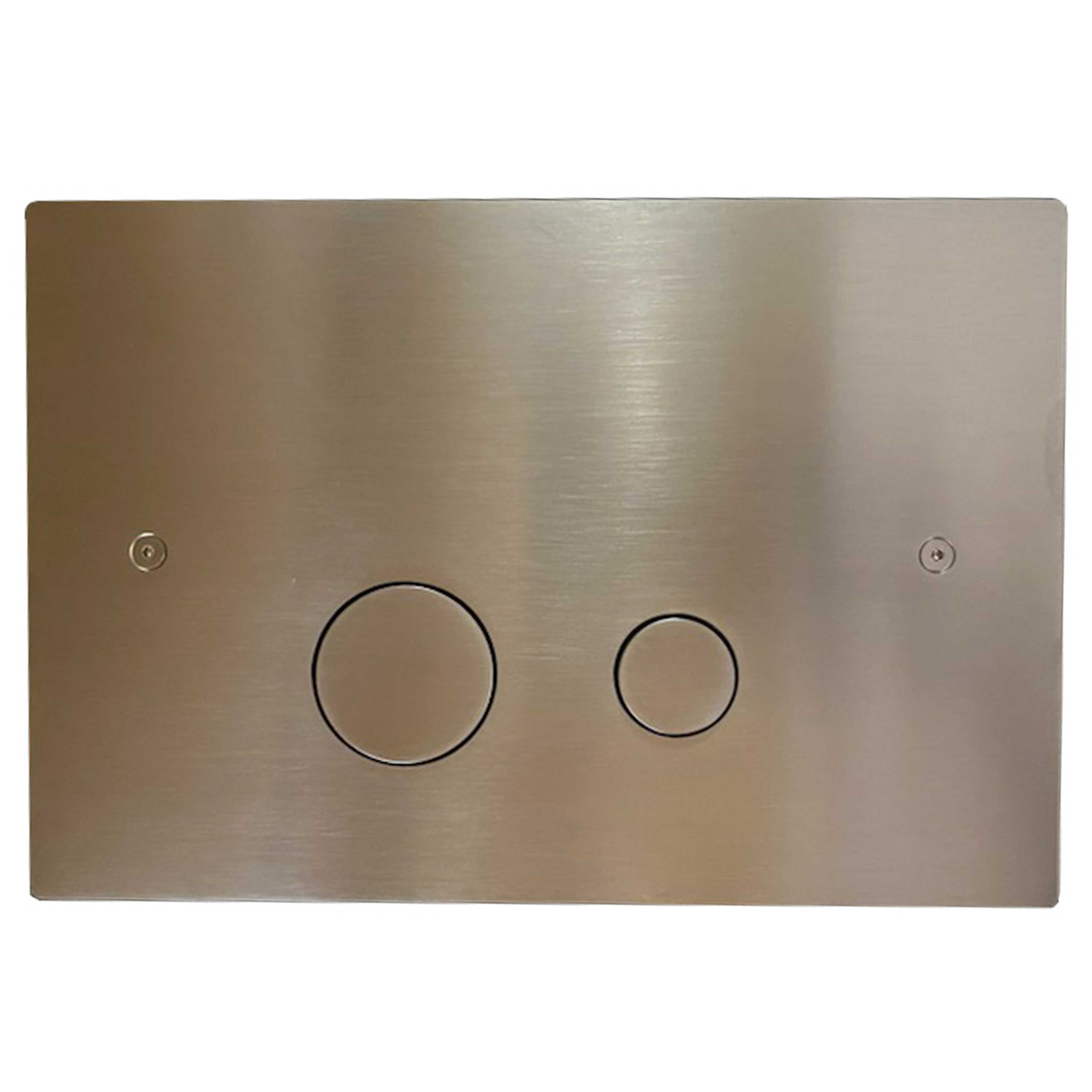 LAVABO Luna Skylleplade for Geberit (Sigma) Cisterne, Rustfr Rustfritt stål