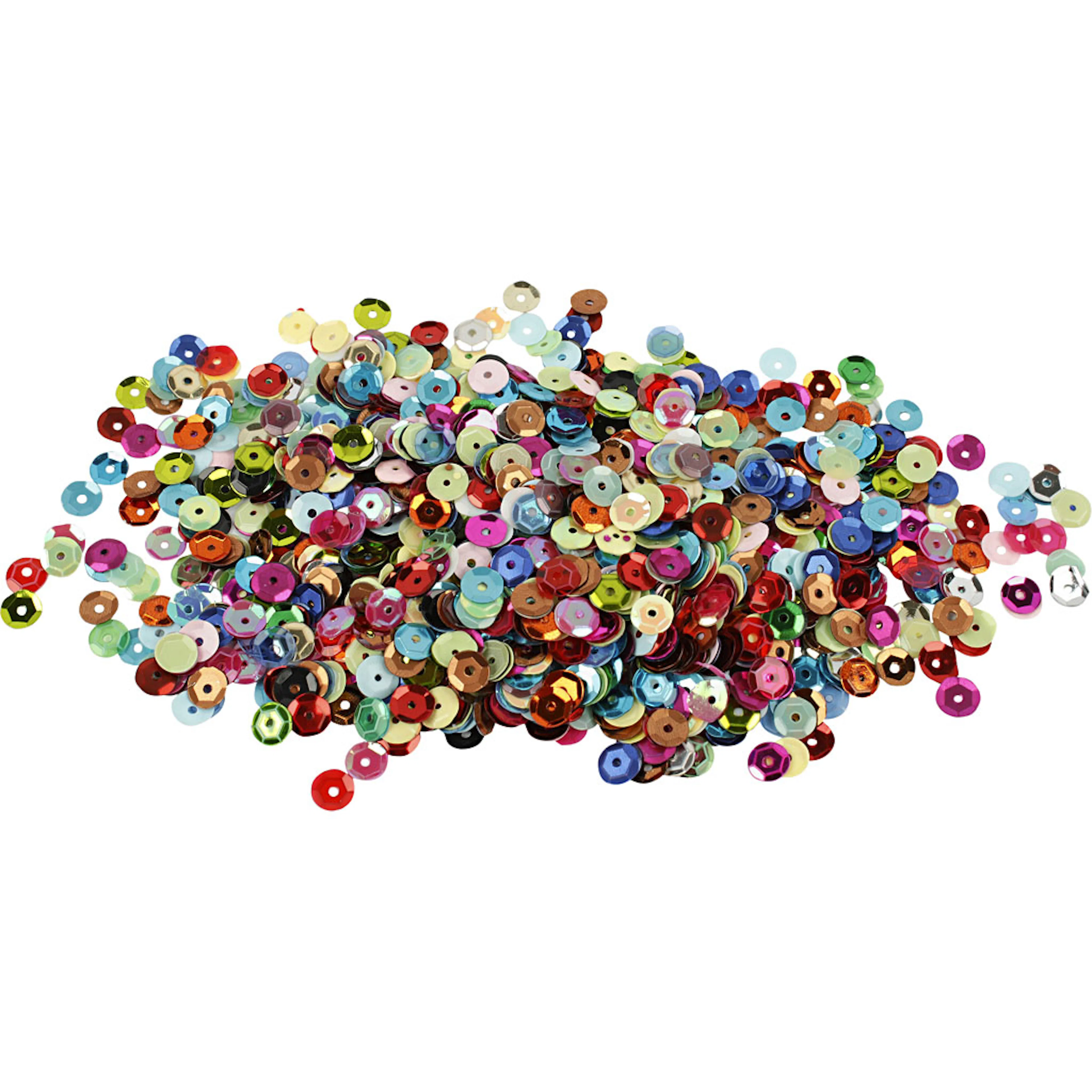 Paljetter Creativ Company Runde D6 mm 1 Pk