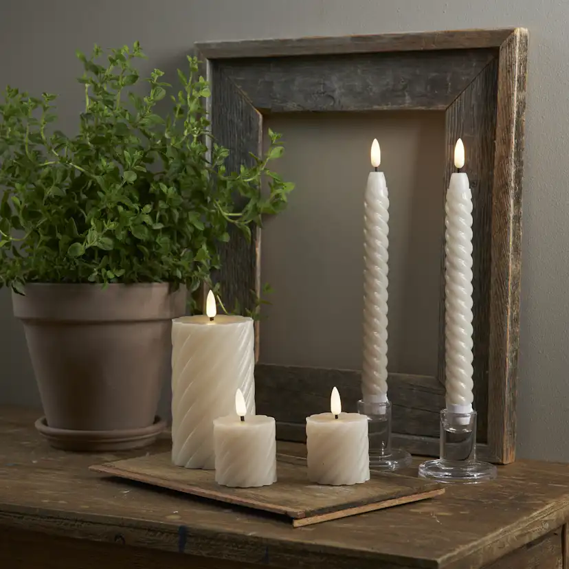 Kubbelys Star Trading Flamme Swirl LED