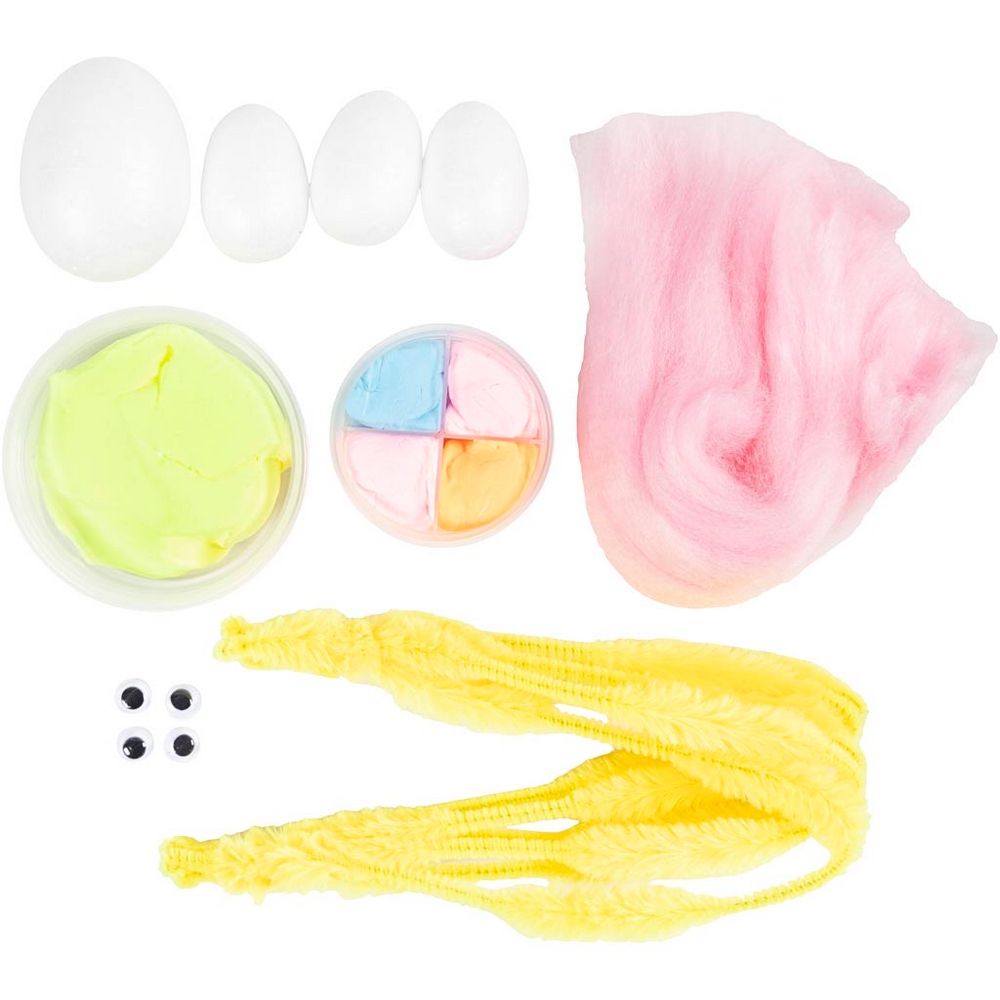 Hobbysett Creativ Company Mini DIY Kit Modellering Påskefamilie