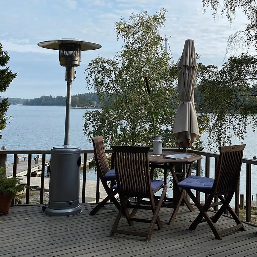 Terrassevarmer Sunwind Høy Antrasitt