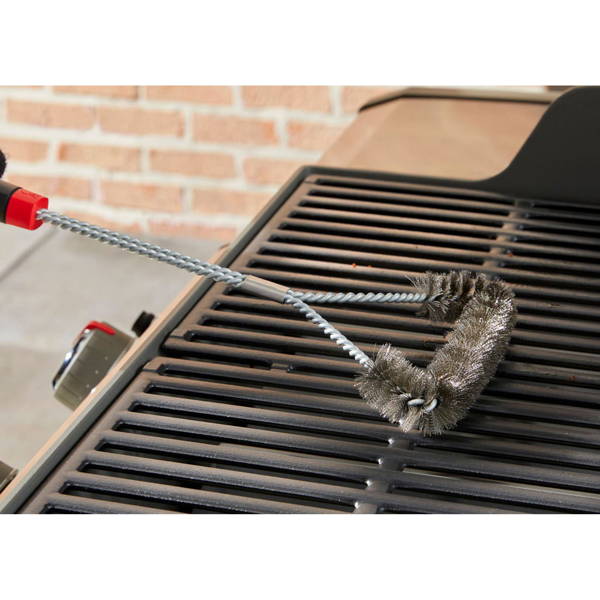 Grillbørste Weber Tresidig 46 cm