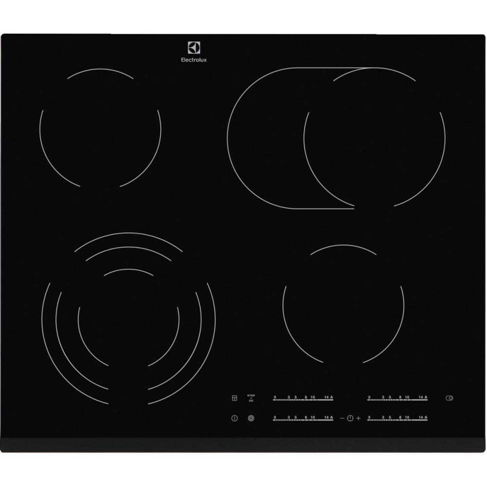 Glasskeramisk kokeplate Electrolux HOC650F 300 60 cm