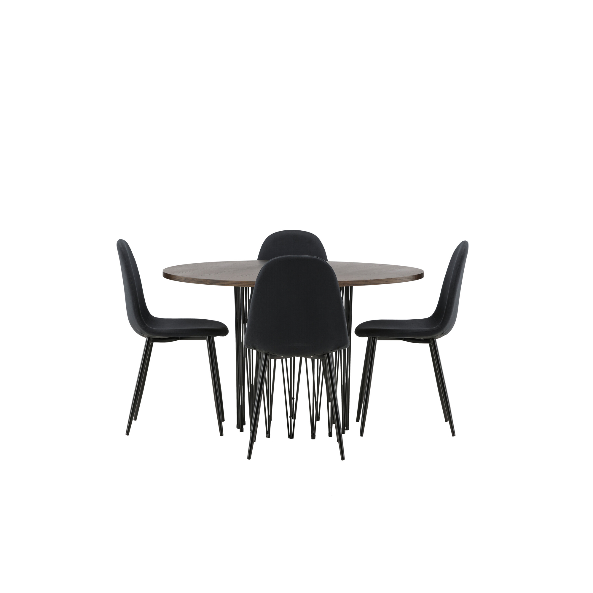 Spisegruppe furniture/fashion Stone med 4 Polar Stoler