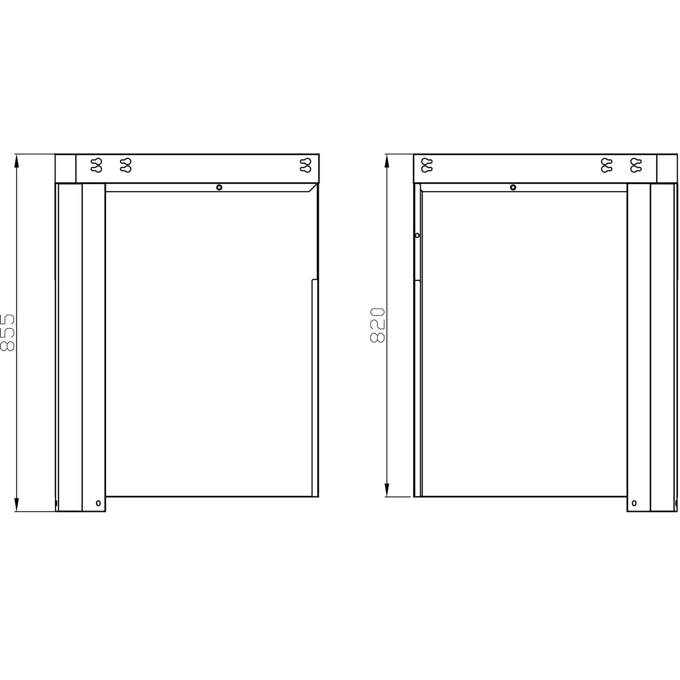 Hjørnemodul Myoutdoorkitchen Stainless Collection 90°