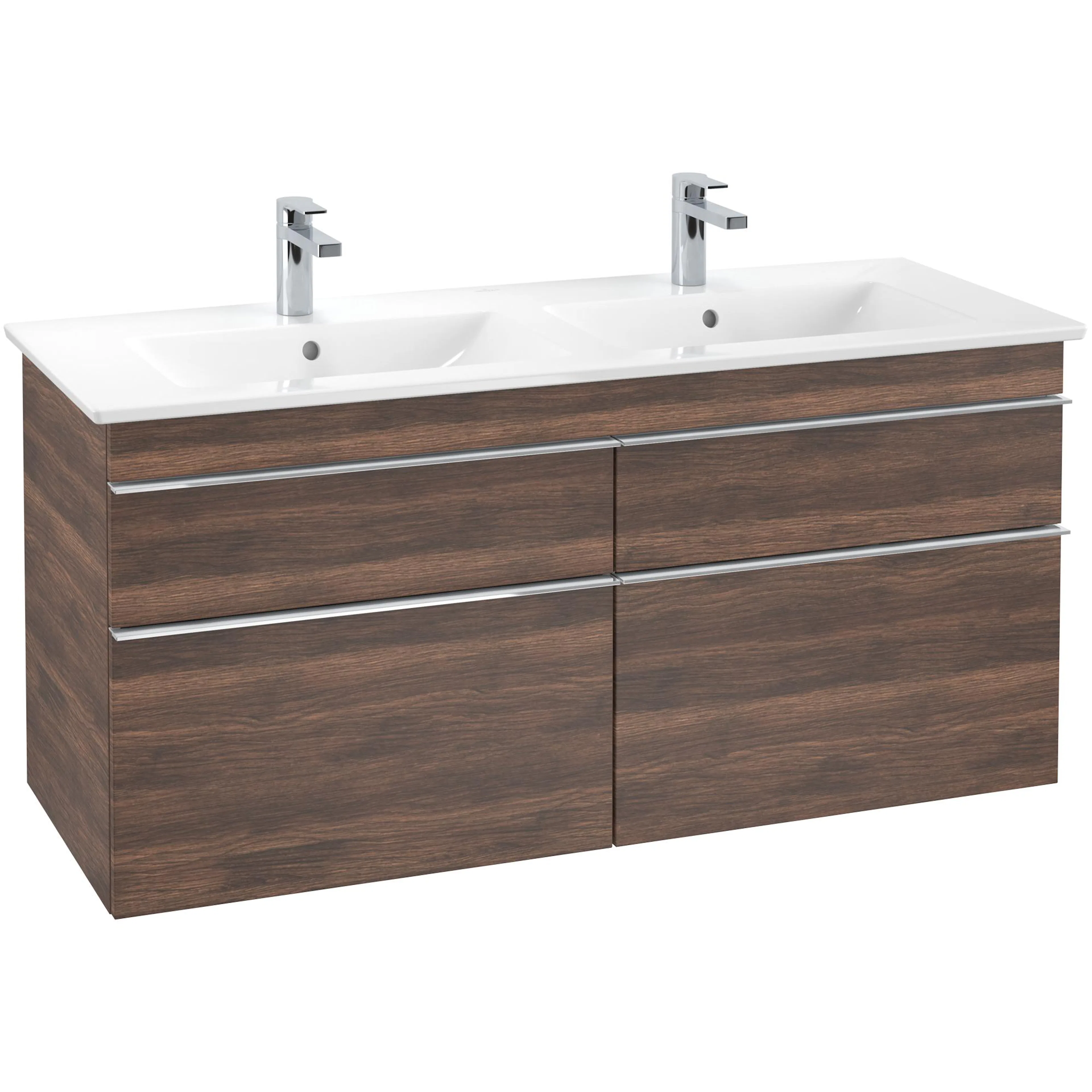 Tvättställsskåp Villeroy & Boch Venticello A93001VH Arizona Ek, Handtag: Krom