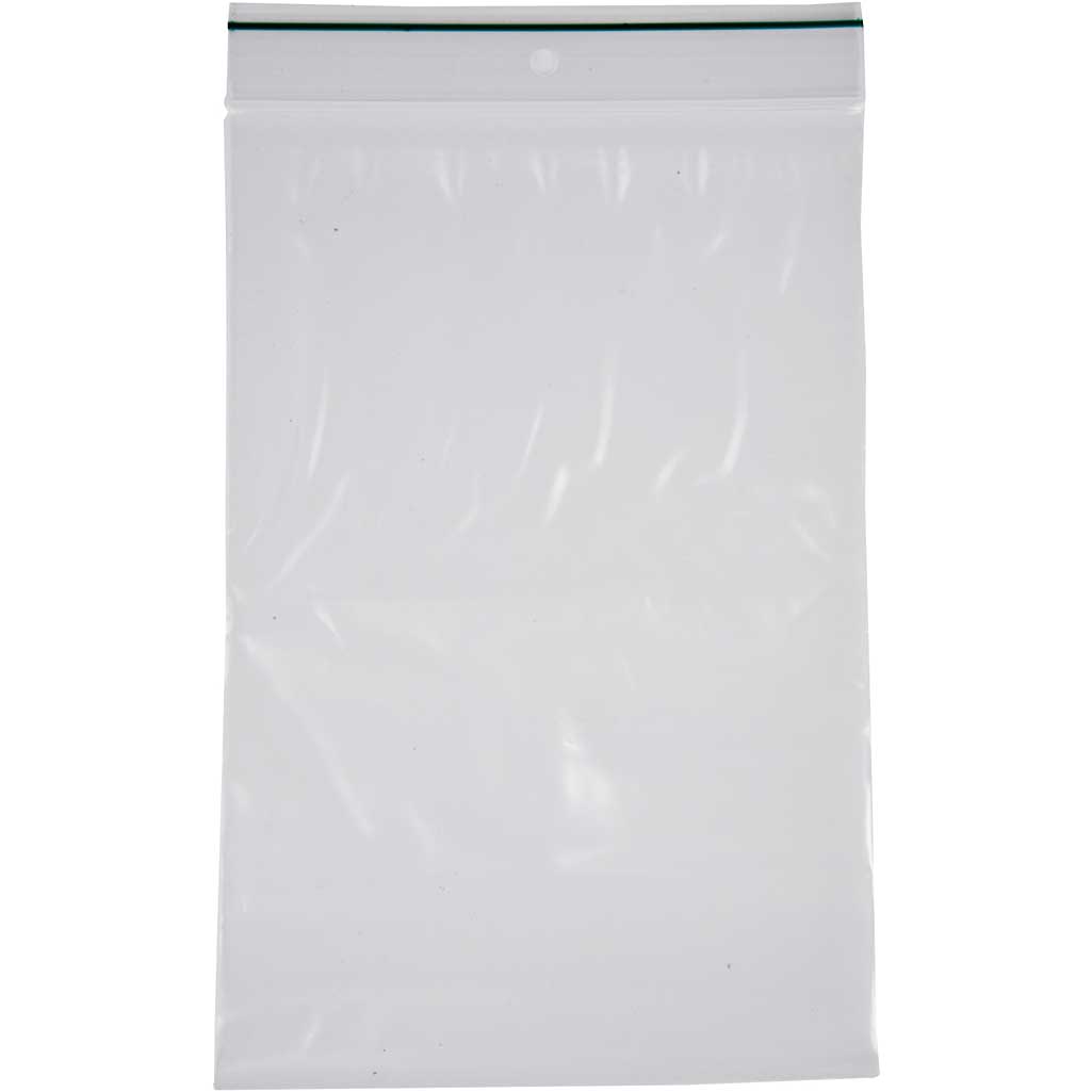 Zip-pose Creativ Company Str 12X18 cm Tykkelse 0,05 mm 100 St/1 Pk