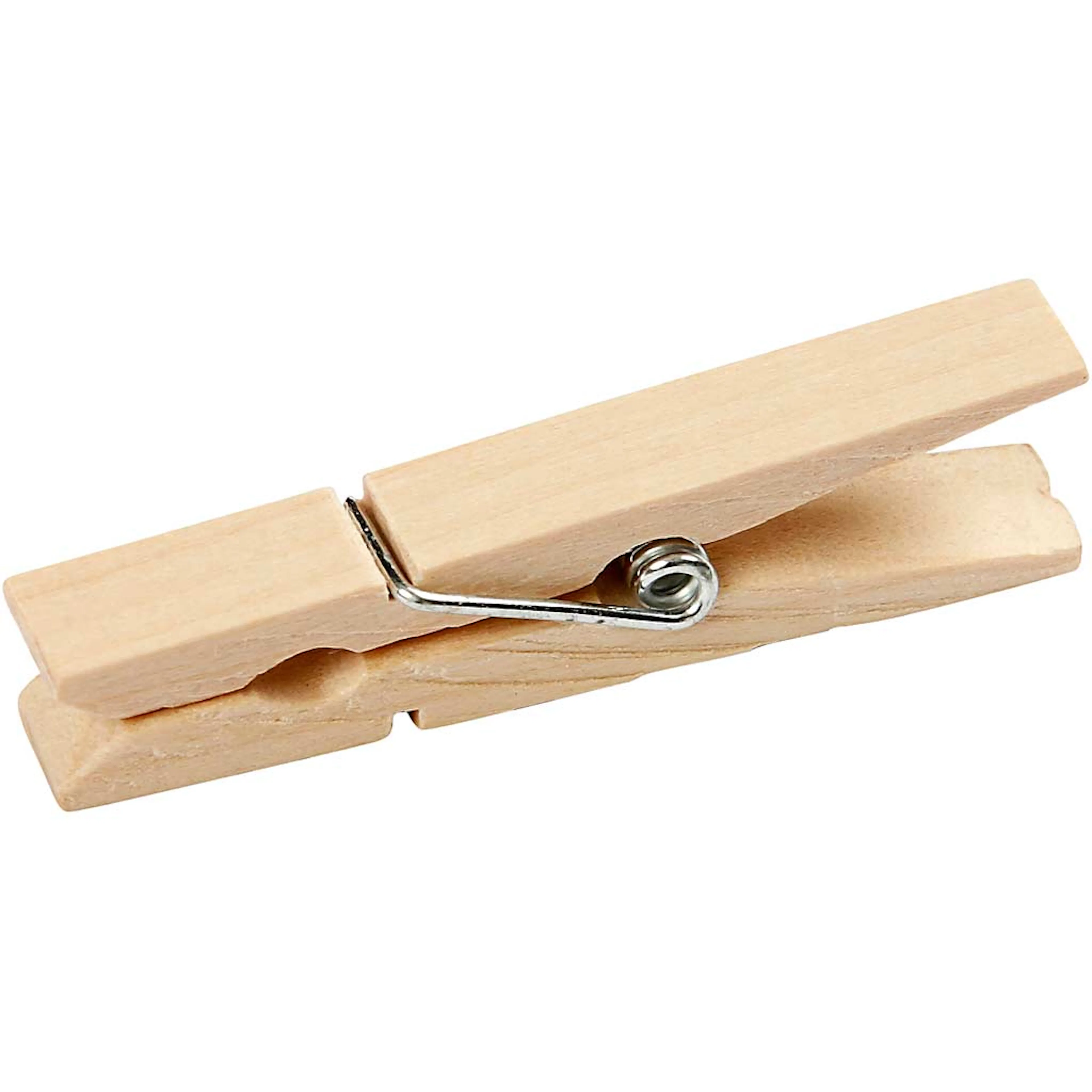 Klädnypor, L: 48 mm, B: 6 mm, 50 st./ 1 förp. 50 st