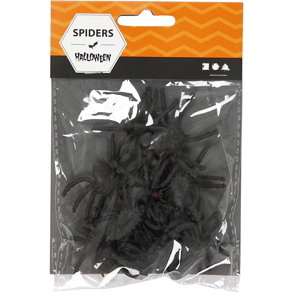 Edderkopp Creativ Company Str 4 cm 10 St/1 Pk