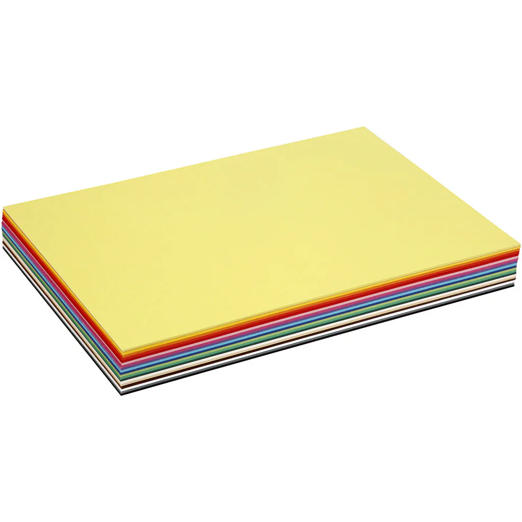 Kartong Creativ Company Ass Farger A3 297x420 mm 300 Ass Ark/1 Pk