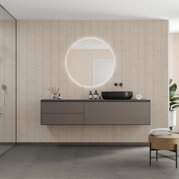 Baderomspanel Fibo 2159-M76 Light Wood