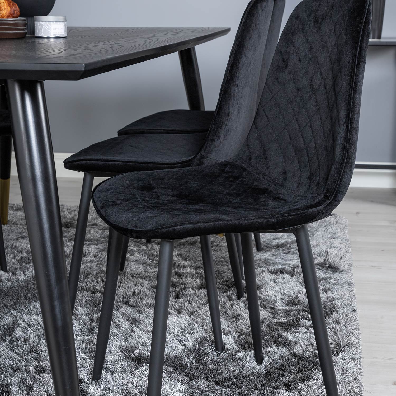 Spisegruppe Venture Home Dipp med 6 Polar Stitches Stoler