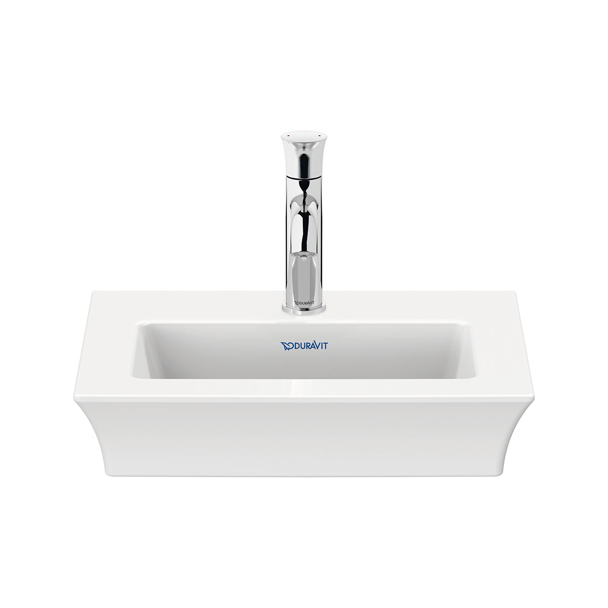 Servant Duravit White Tulip Hvit Høyblank 450 mm