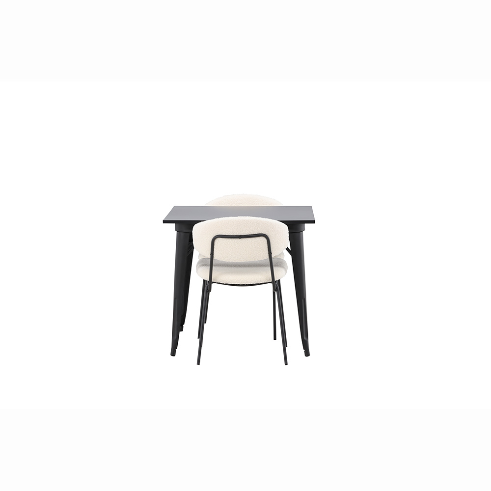 Spisegruppe Venture Home Tempe med 2 Chico Stoler