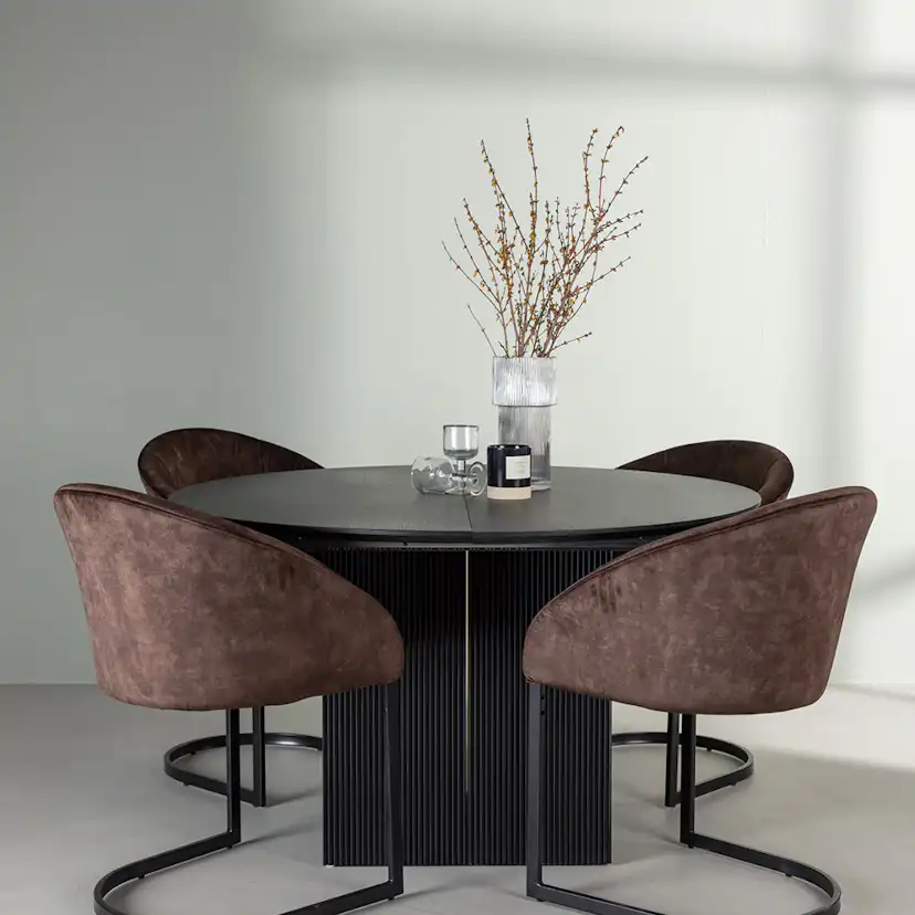 Spisegruppe Venture Home Matilda med 4 Evening Stoler