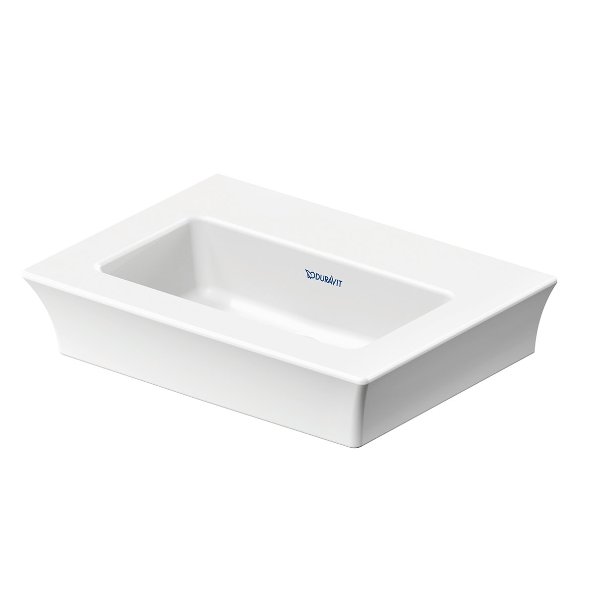 Servant Duravit White Tulip Hvit Høyblank 450 mm