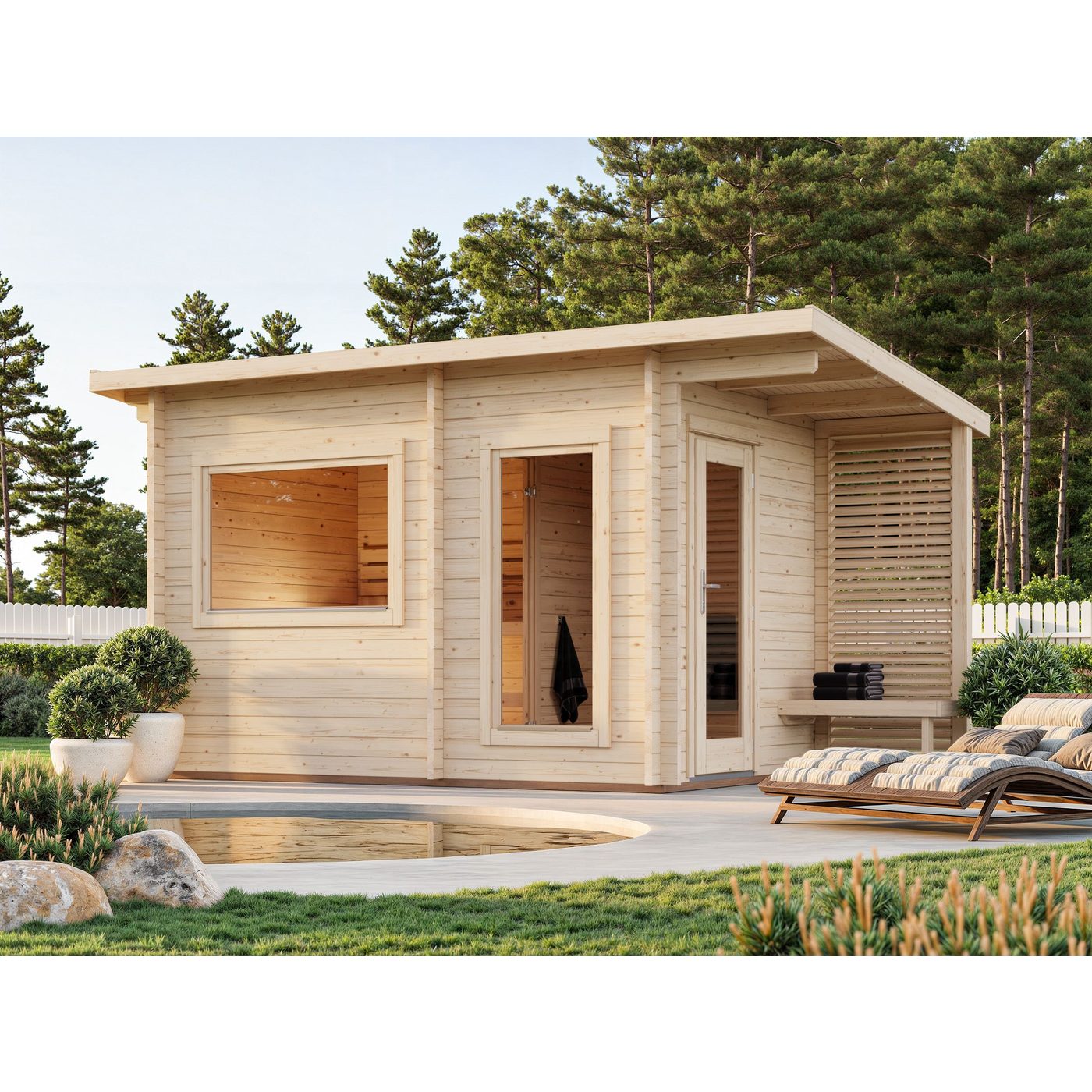 Badstuhus Palmako Sanna 6,8 m2