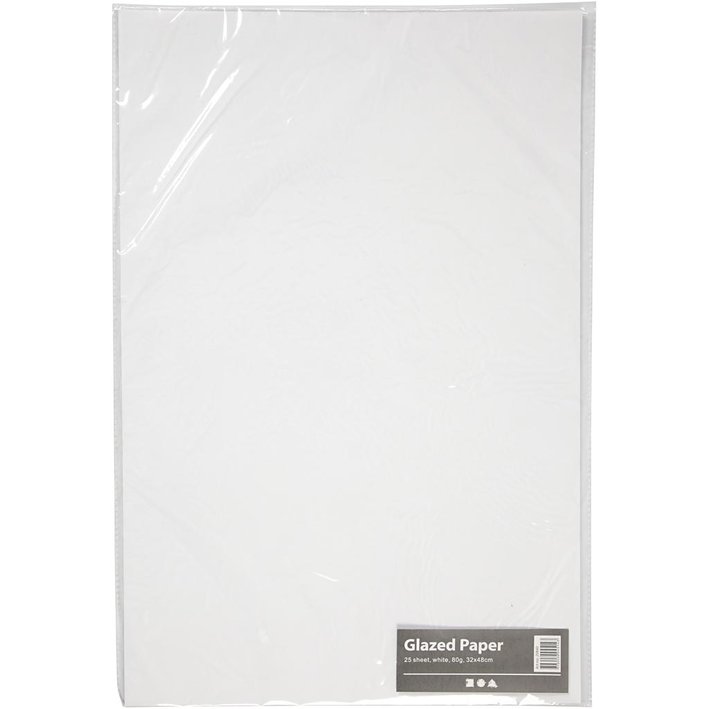 Glanspapir Creativ Company 32x48 cm 25 Ark/1 Pk