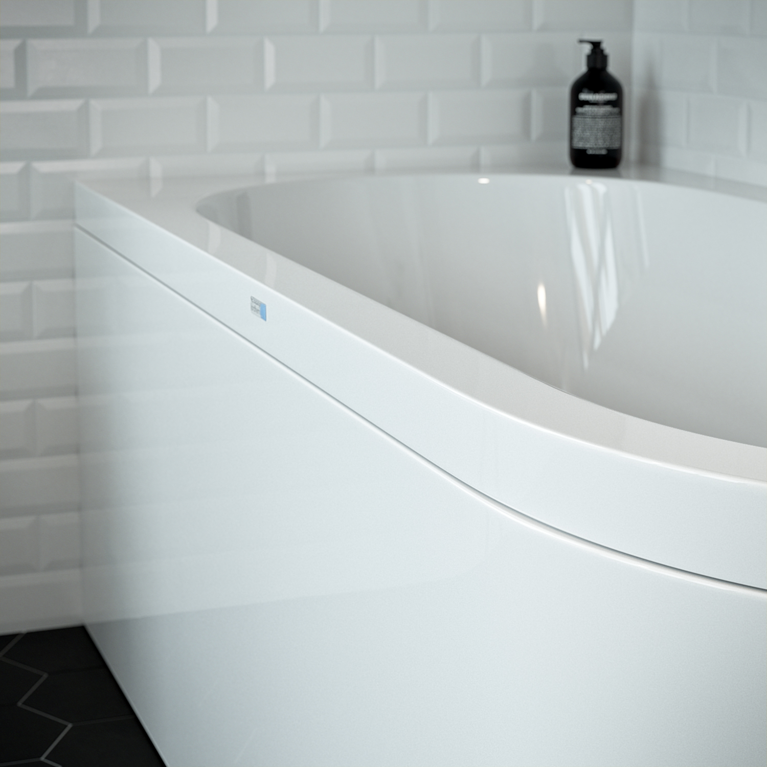 L-Panel Nordhem til Badekar Torekov