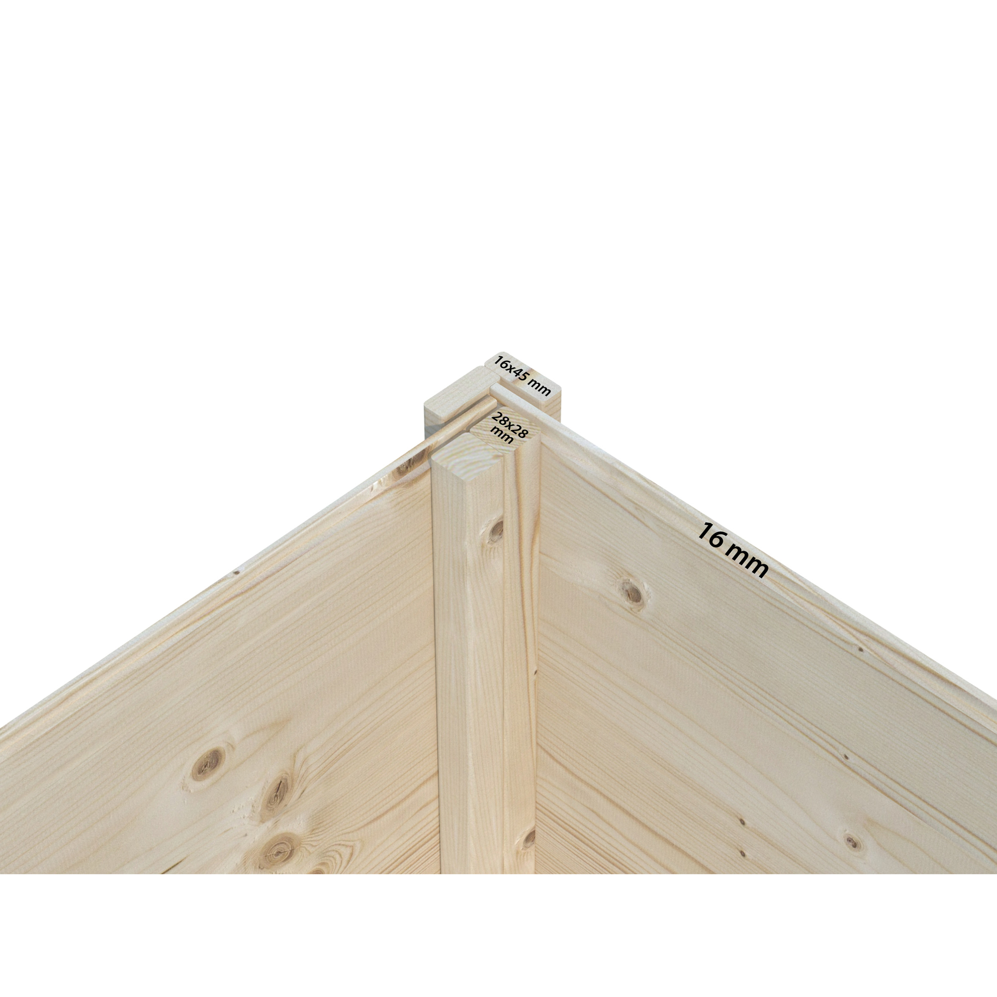 Lekestue Palmako Felix 1,9 m2 med Takshingel